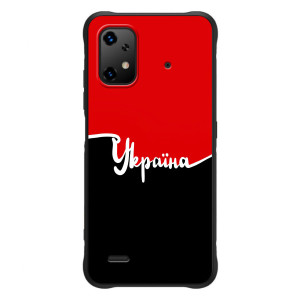 Чехлы УПА (Красно-Чёрный) на UMiDiGi Bison X20 – Украина УПА