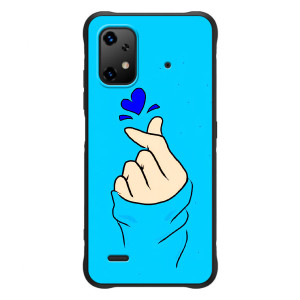 Чохол (Знак сердечка) для UMiDiGi Bison X20 – Сердечко на синоьому