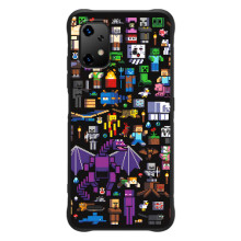 Чохол майнкрафт для UMiDiGi Bison X20 (Усі персонажі)