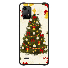 Чохол новорічна ялинка на UMiDiGi Bison X20 (Новорічний принт)