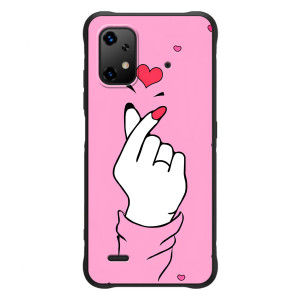 Чохол з принтом для UMiDiGi Bison X20 (AlphaPrint - Знак сердечка)