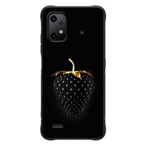 Чехол с изображением  вкусной еды для UMiDiGi Bison X20 – Чёрная клубника