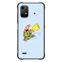 Чохол з картинкою Патрік на UMiDiGi Bison X20 (Патрік із подушкою)