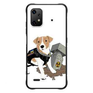 Чехол с принтом Собаки Патрон для UMiDiGi Bison X20 (Пёс Патрон с ракетой)