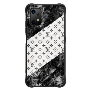 Чехол Стиль Louis Vuitton на UMiDiGi Bison X20 – LV на белом