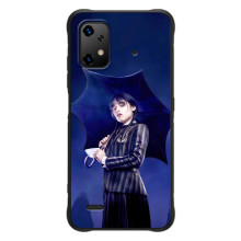 Чехлы Венсдей на UMiDiGi Bison X20 Уэнсдей (AlphaPrint) (Уэнздей с зонтом)