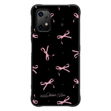 Чохол з бантиками на УмiДігi Байсон Х20 (Банти на чорному)