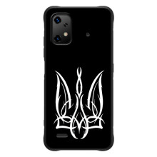 Чохол з українським гербом на UMiDiGi Bison X20 – Герб на чорному