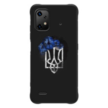 Чохол з українським гербом на UMiDiGi Bison X20 – Герб з квіткою