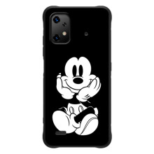 Эксклюзивный чехол для UMiDiGi Bison X20 (AlphaPrint - Мультяшные) (Микки на черном)