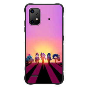 Силіконовый Чохол на UMiDiGi Bison X20 з картинкою Brawl Stars – Персонажі на заході сонця