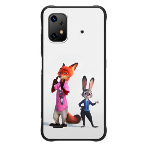Силиконовый чехол с принтом Зоотрополіс для UMiDiGi Bison X20 – Джуди и Ник