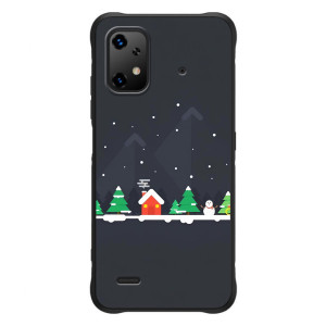 Силиконовый бампер на рождество для UMiDiGi Bison X20 (Город зимний)
