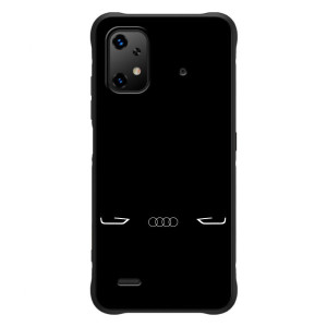 Силиконовый бампер с картинкой машины на UMiDiGi Bison X20 (Силует Audi)