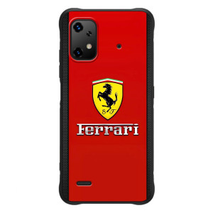 Силиконовый бампер с картинкой машины на UMiDiGi Bison X20 (Ferrari Logo)