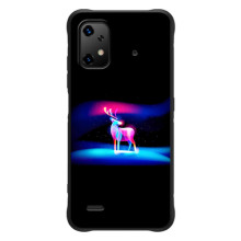 Силіконовий бампер з картинкою звірів для UMiDiGi Bison X20 – Яскравий олень