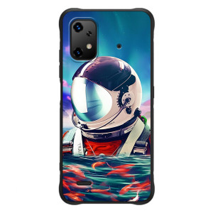 Силиконовый Чехол с принтом "Космонавты" на UMiDiGi Bison X20 – Космонавт в воде