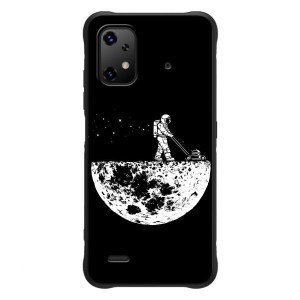 Силиконовый Чехол с принтом "Космонавты" на UMiDiGi Bison X20 – Космонавт