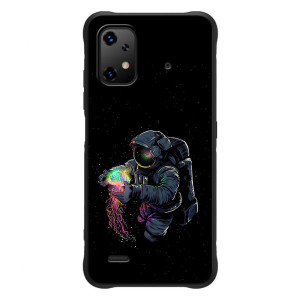 Силиконовый Чехол с принтом "Космонавты" на UMiDiGi Bison X20 – В руках земля