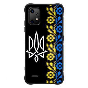Силіконовый Чохол на UMiDiGi Bison X20 – Герб и вишиванка