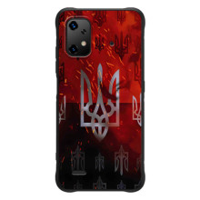 Украинские Чехлы для UMiDiGi Bison X20 с картинкой УПА (AlphaPrint) (ГЕРБ УПА)