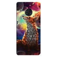 Чехлы с картинкой Лисички для Vivo Nex 3 (VPrint) (Лисица в космосе)