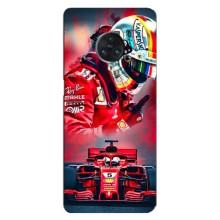 Чехлы с Машинами на Виво Некс 3 (VPrint) (Гонщик)