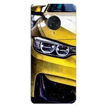 Чехлы с Машинами на Виво Некс 3 (VPrint) (Желтая машина)