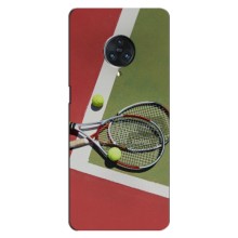 Чехлы с принтом Спортивная тематика для Vivo Nex 3 – Ракетки теннис