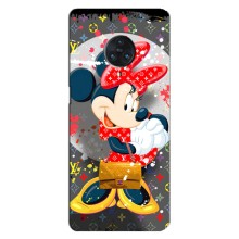 Чехол Disney Mouse Vivo Nex 3 (PREMIUMPrint) (Minni с бантиком)