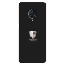 Чехол Майнкрафт на Vivo Nex 3 (AlphaPrint) Minecraft (Овечка Майнкрафт)