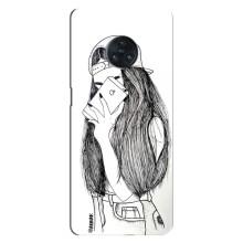 Чохол з друком для Vivo Nex 3 - (Мода) (AlphaPrint) (Фото дівчини)