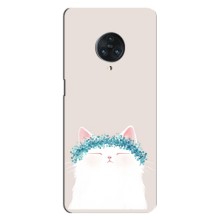 Чехол на тематику: Коты для Vivo Nex 3 (Белый котик)