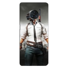 Силиконовый чехол с картинкой "Герой Pubg" на Vivo Nex 3 (Пабг)