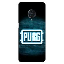 Чехол PUBG для Виво Некс 3 (AlphaPrint) (Лого PUBG)