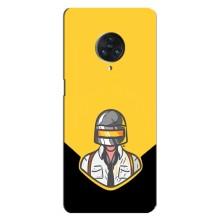Чехол PUBG для Виво Некс 3 (AlphaPrint) (Пабг в шлеме)