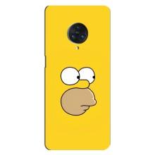 Чехол с Симпсонами для Vivo Nex 3 (VPrint) (Гомер)