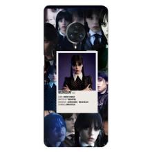 Чехлы Венсдей на Vivo Nex 3 Уэнсдей (AlphaPrint) (коллаж Уэнздей)