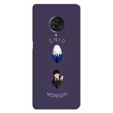 Чехлы Венсдей на Vivo Nex 3 Уэнсдей (AlphaPrint) (Уэнздей и подруга)