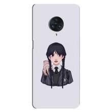 Чехлы Венсдей на Vivo Nex 3 Уэнсдей (AlphaPrint) (Уэнздей и Вещь)