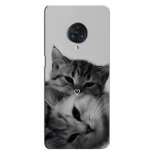 Чехол с рисунком кот на Vivo Nex 3 – Пара котов