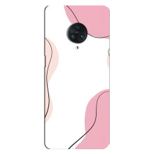 Чехол цветочный дизайн для Vivo Nex 3 – Розовый фон