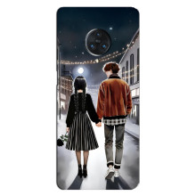 Чехол с дизайном Венздей 2 на Vivo Nex 3 – Уэнсдей и Тайлер