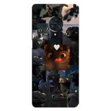 Чехол как приручить дракона на Vivo Nex 3 (Дракон коллаж)