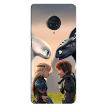Чехол как приручить дракона на Vivo Nex 3 (Гикавка и Астрид)