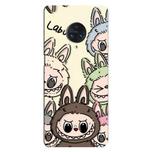 Чехол с Лабубу на Vivo Nex 3 (Коллаж Лабубу)