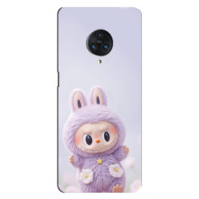 Чехол с принтом Лабубу для Vivo Nex 3 – Фиолетовый Лабубу
