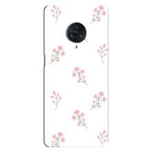 Чехол с розовым рисунком для Vivo Nex 3 – Розовые цветы