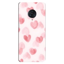 Чехол с розовым рисунком для Vivo Nex 3