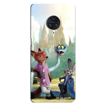 Чехол Зоотрополіс на Vivo Nex 3 – Ник Джуди и змея
